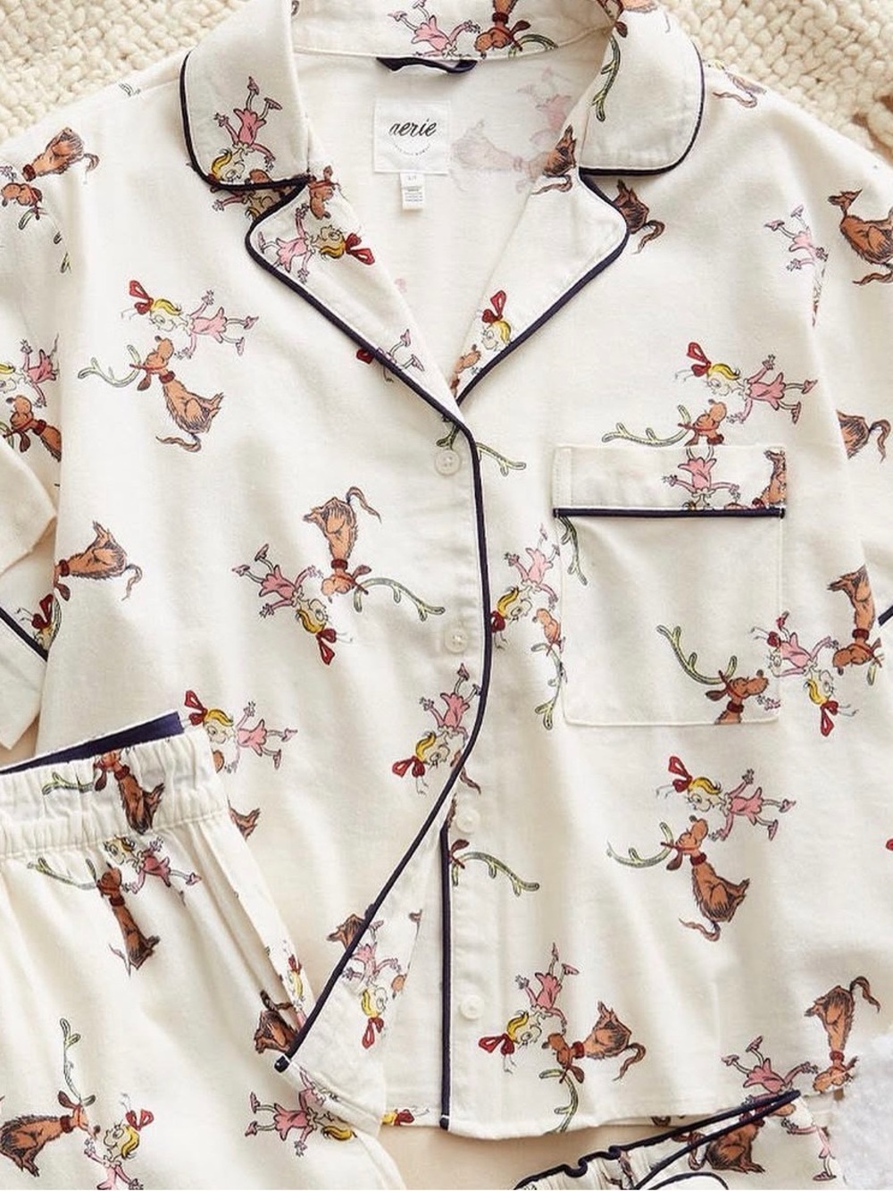 aerie // cindy lou off-duty flannel shirt